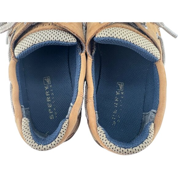 Sperry Top-Sider Kids Lanyard Loafer Boat Shoes Boys Size US 2 M Tan Leather - Picture 7 of 11